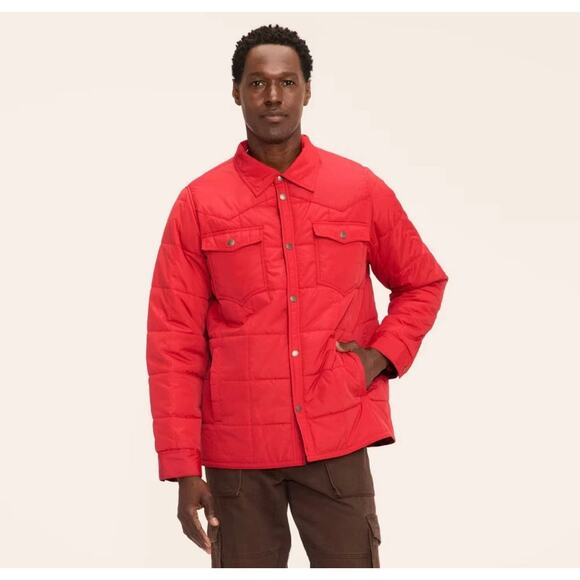 Adult Western Jacket - Woolrich Red XXL - Picture 2 of 6